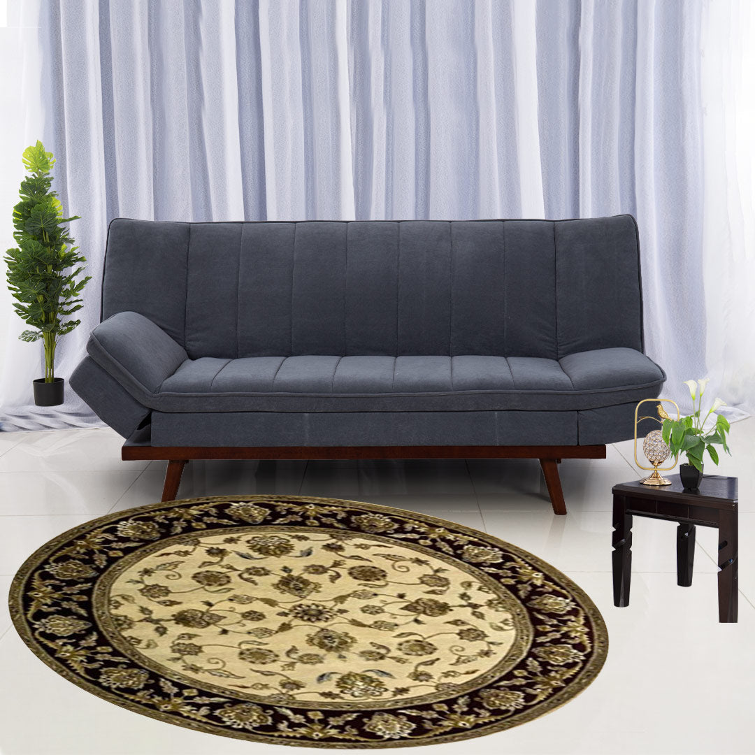 Heritage Hues Handknotted Wool/Natural Silk Rug