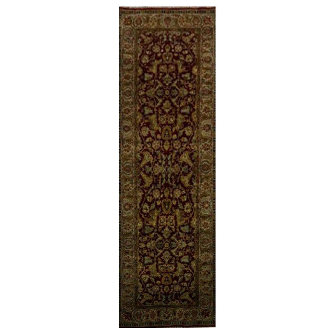 Heritage Hues Handknotted Hand Spun Wool Rug