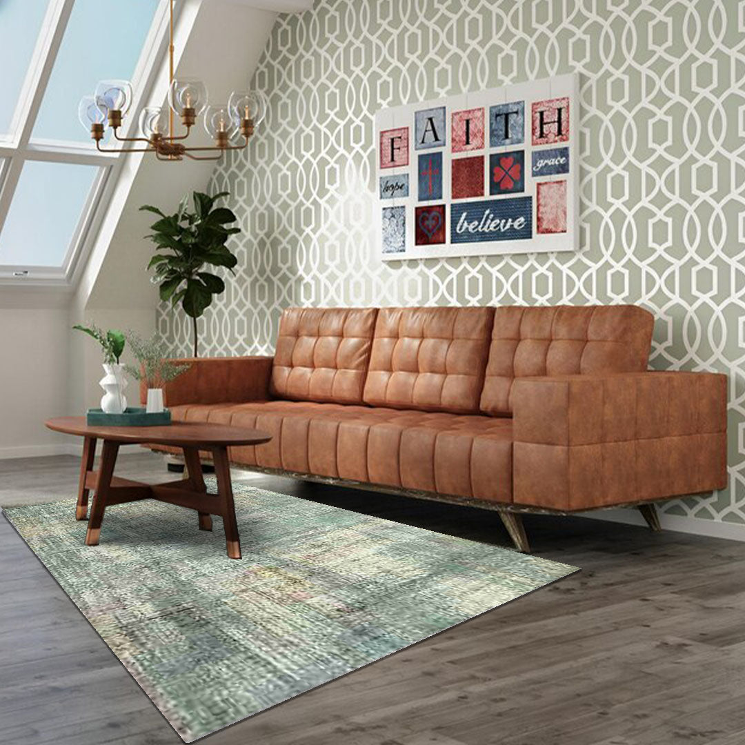 Cosmic Collection Handloom Viscose Rug.