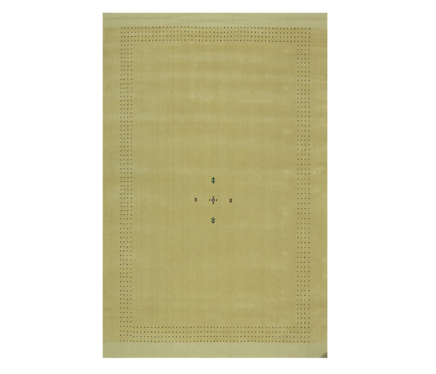 Harmony In Hues Handloom Wool/Viscose Rug.