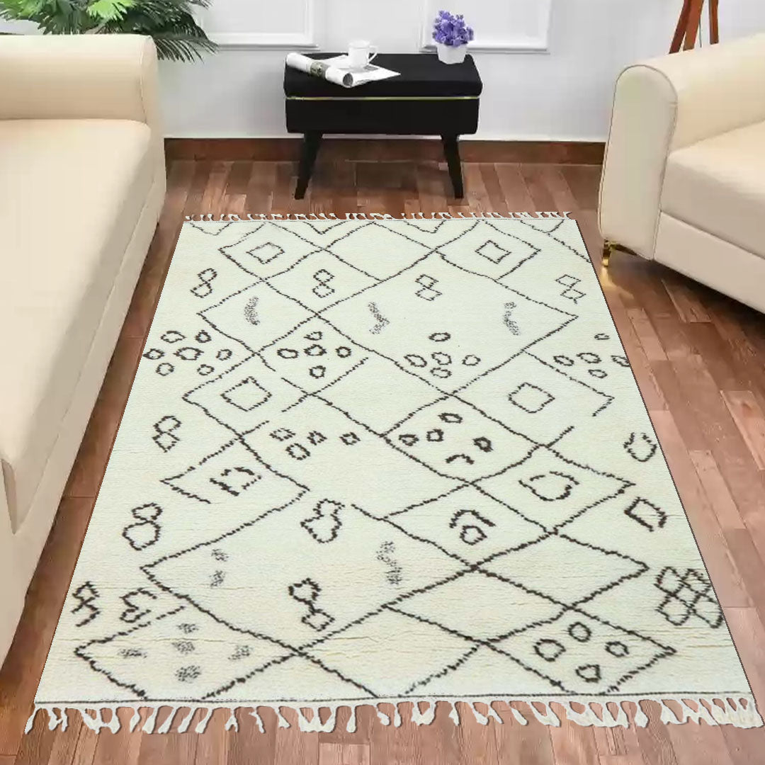 Heritage Hues Handknotted  100% Semi Worstead Wool