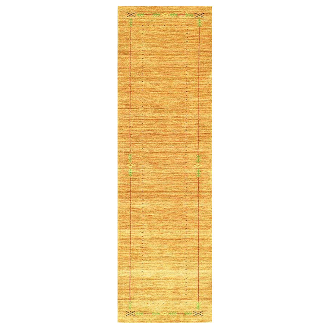 Whispering Threads Handloom Wool Runner.