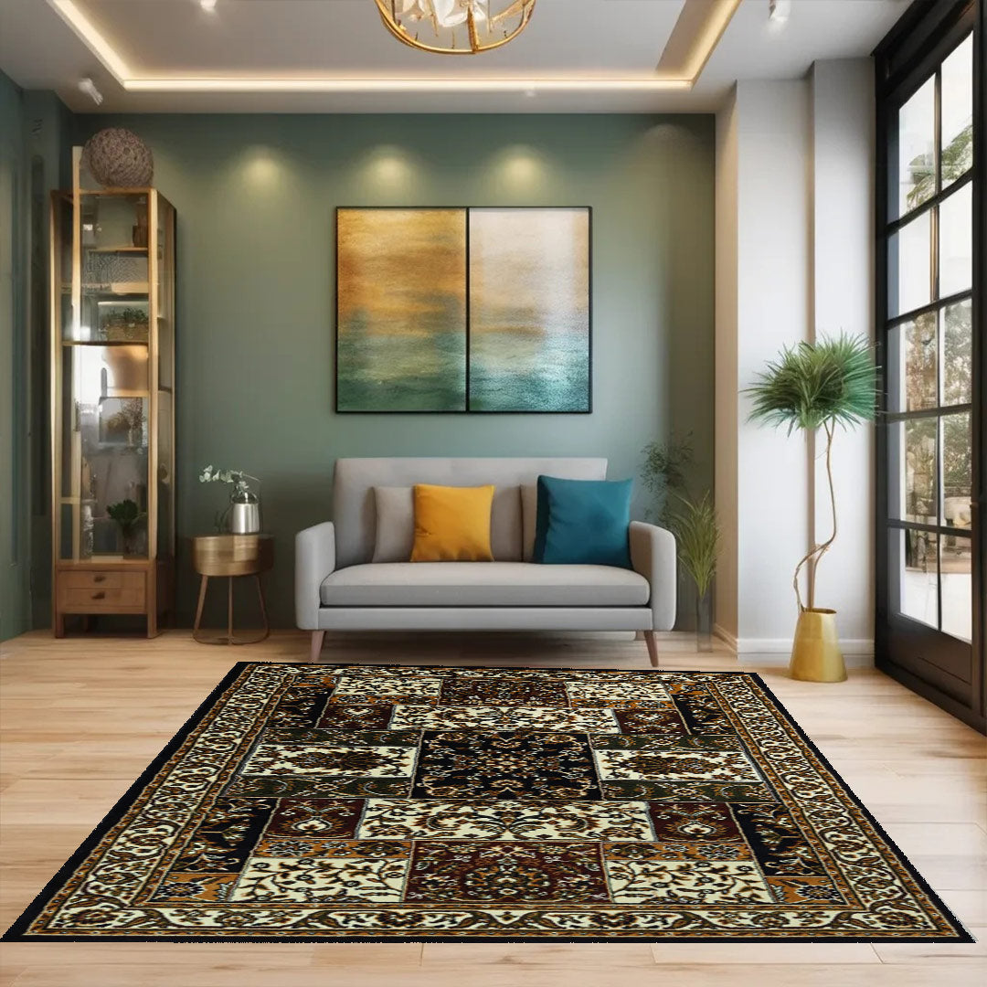 Echo Power Loomed Poly Propylene Rug.