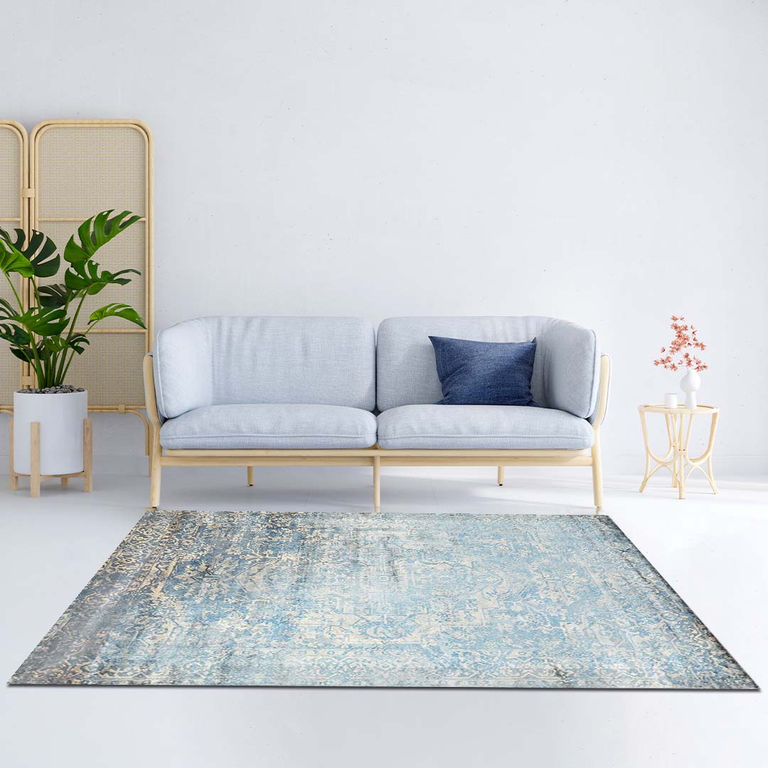 Cosmic Collection Handloom Viscose Rug.