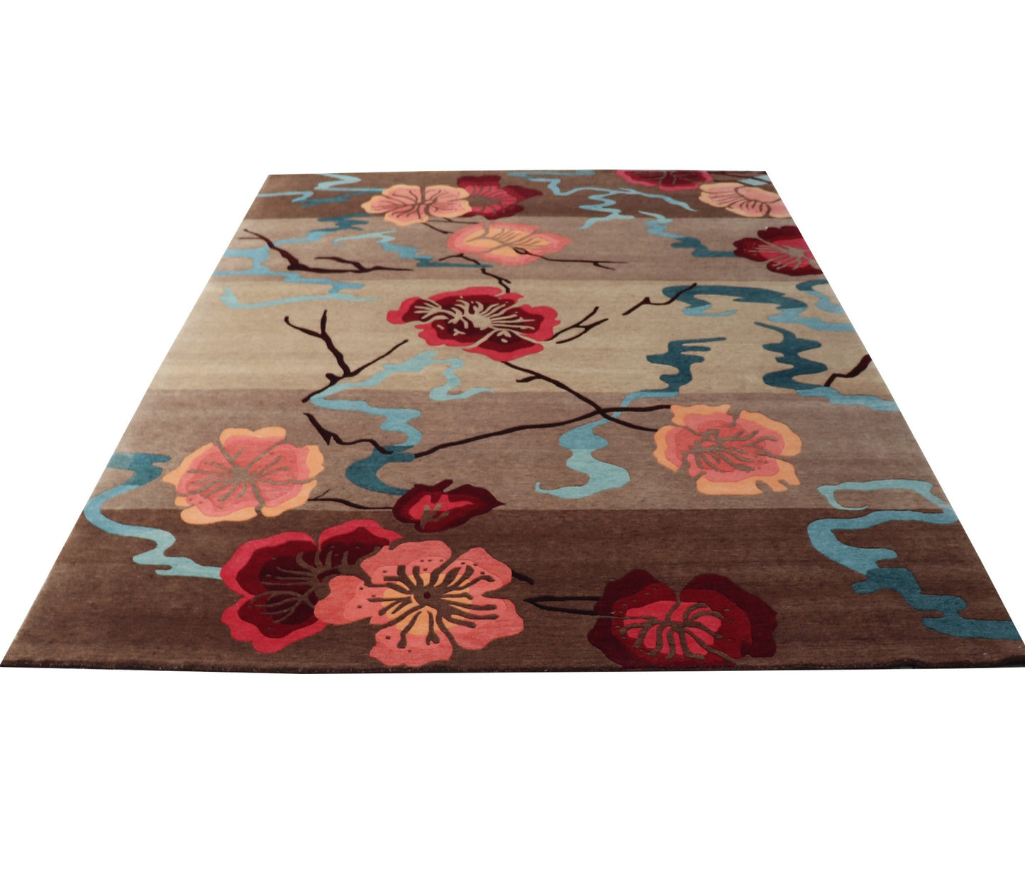 Heritage Hues Handknotted Wool Rug