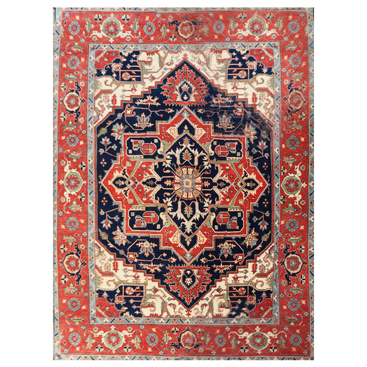 Heritage Hues Handknotted Wool Rug