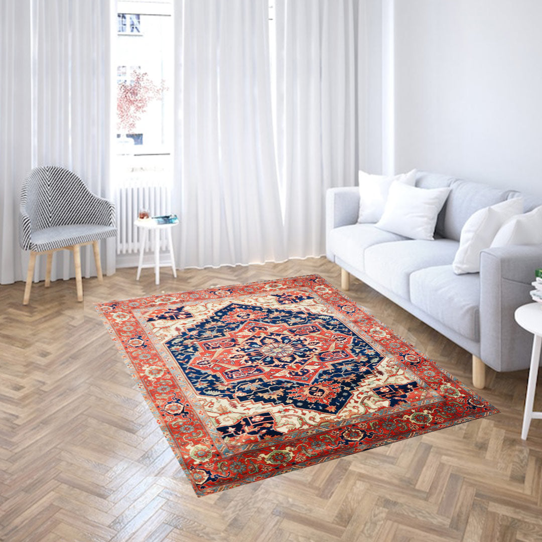 Heritage Hues Handknotted Wool Rug