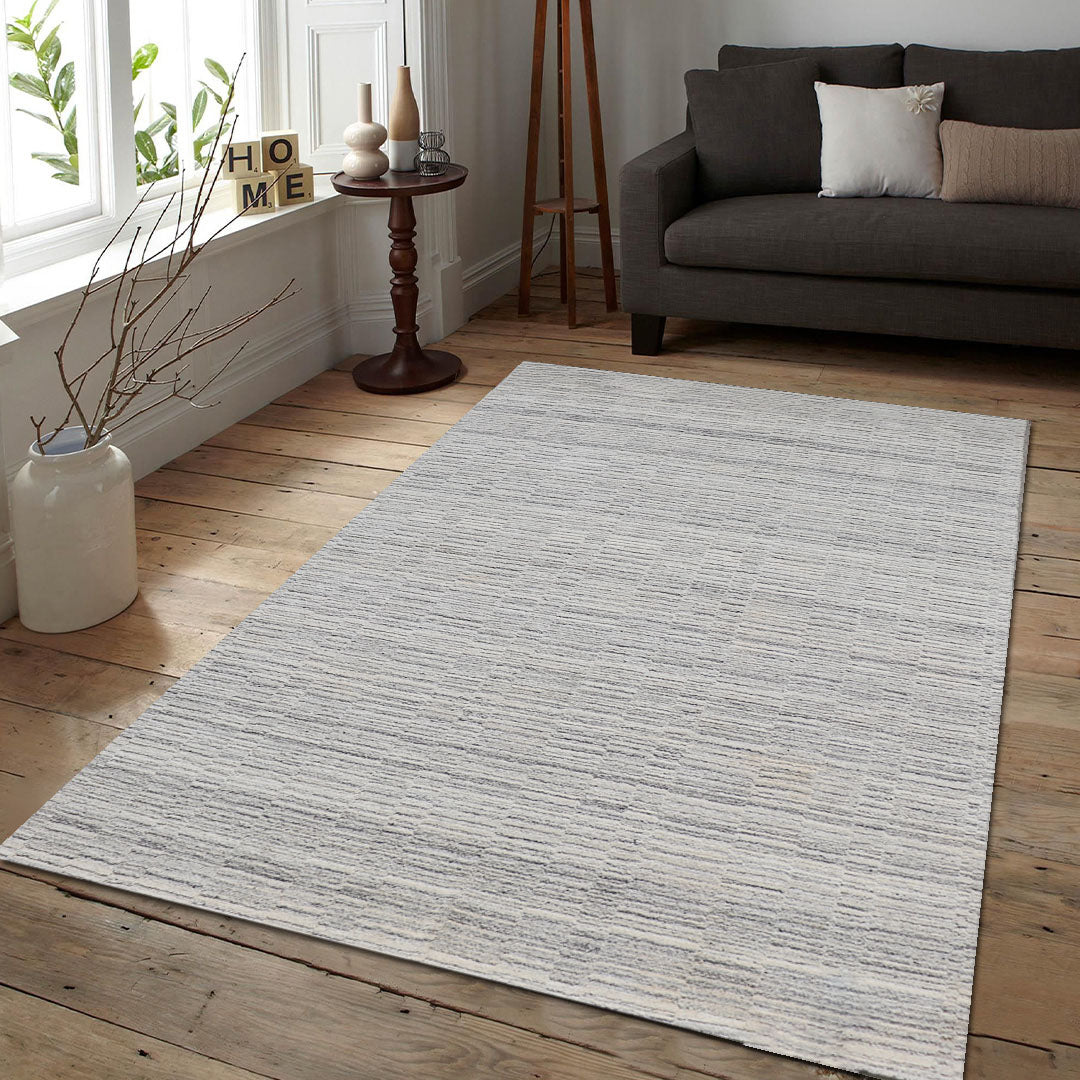 Harmony In Hues Handwoven Viscose Rug