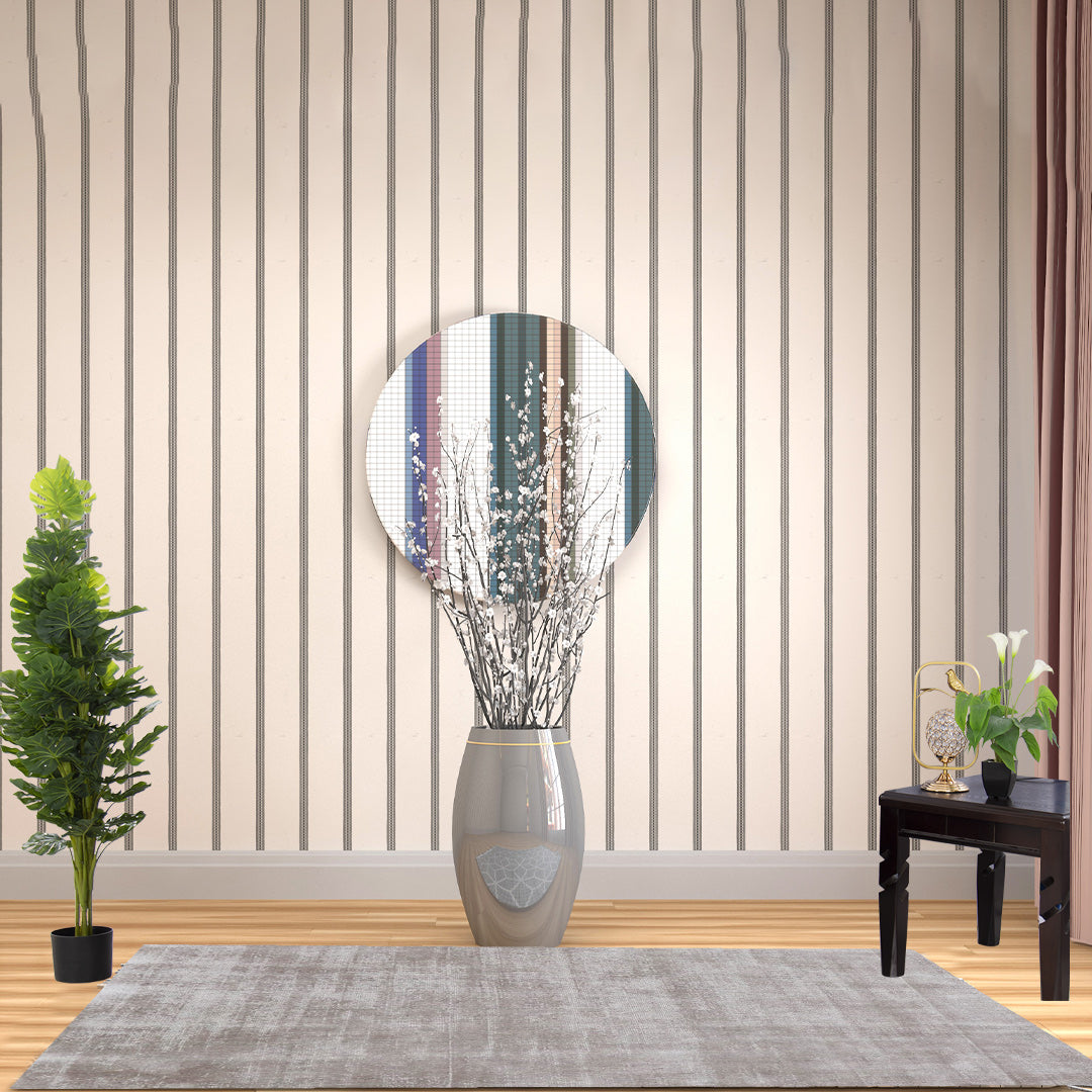 Cosmic Collection- Handloom Modern Silver Colour Viscose Rug