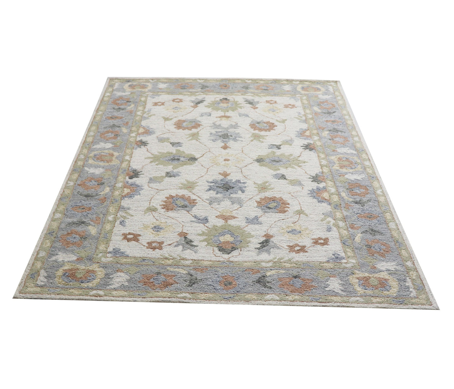 Harmonize - Handtufted Traditional Beige Colour Wool Rug