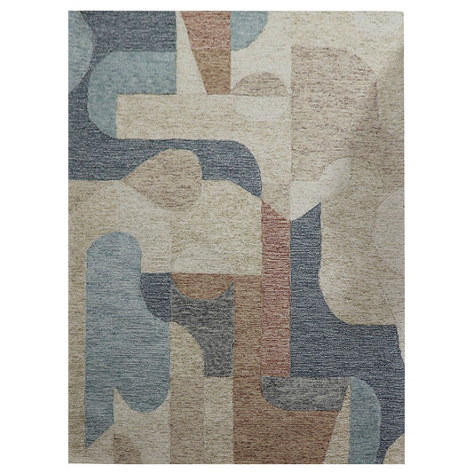 Cosmic Collection- Handtufted Modern Multi Colour Wool & Viscose Rug