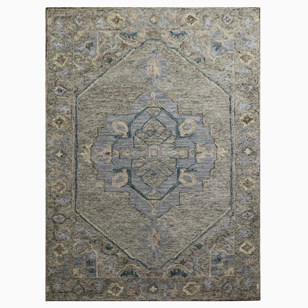 Harmonize - Handtufted Traditional Beige Colour Wool Rug