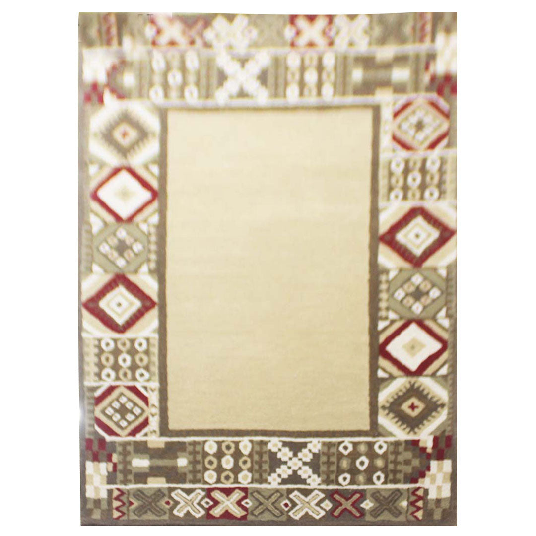 Cosmic Collection- Handtufted Modern Brown Colour Wool Rug