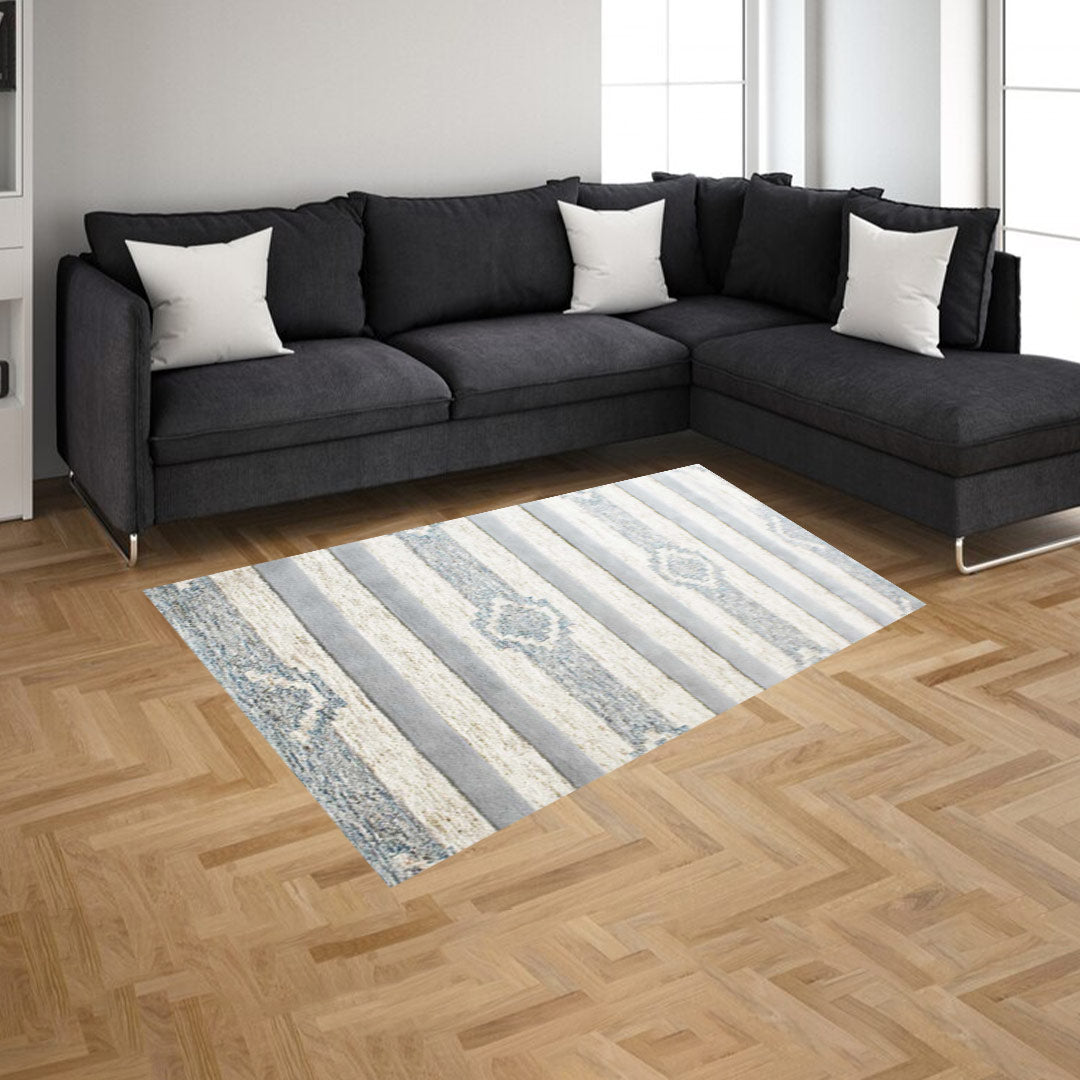 Cosmic Collection- Handtufted Modern Multi Colour Wool/Viscose Rug