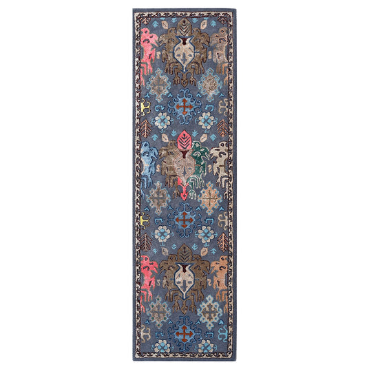 Harmonize Handtufted Wool & Bamboo Silk Runner