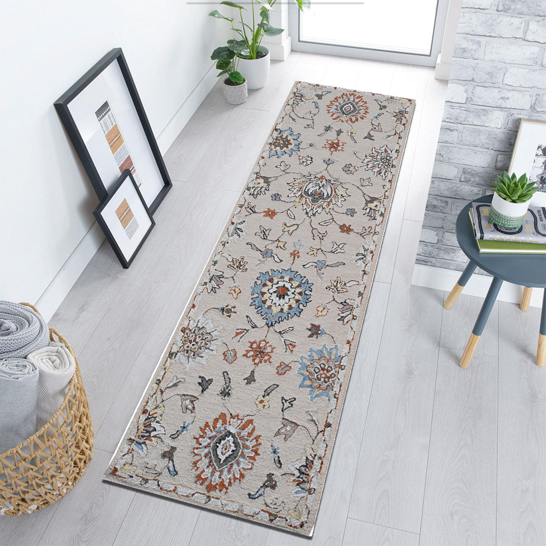 Harmonize Handtufted Wool & Bamboo Silk Runner