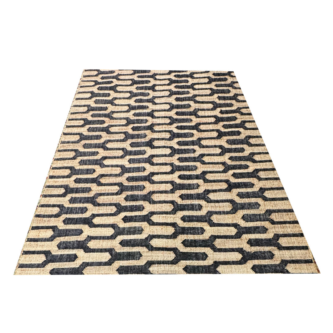 Earthy Elegance  Handknotted Jute Rug