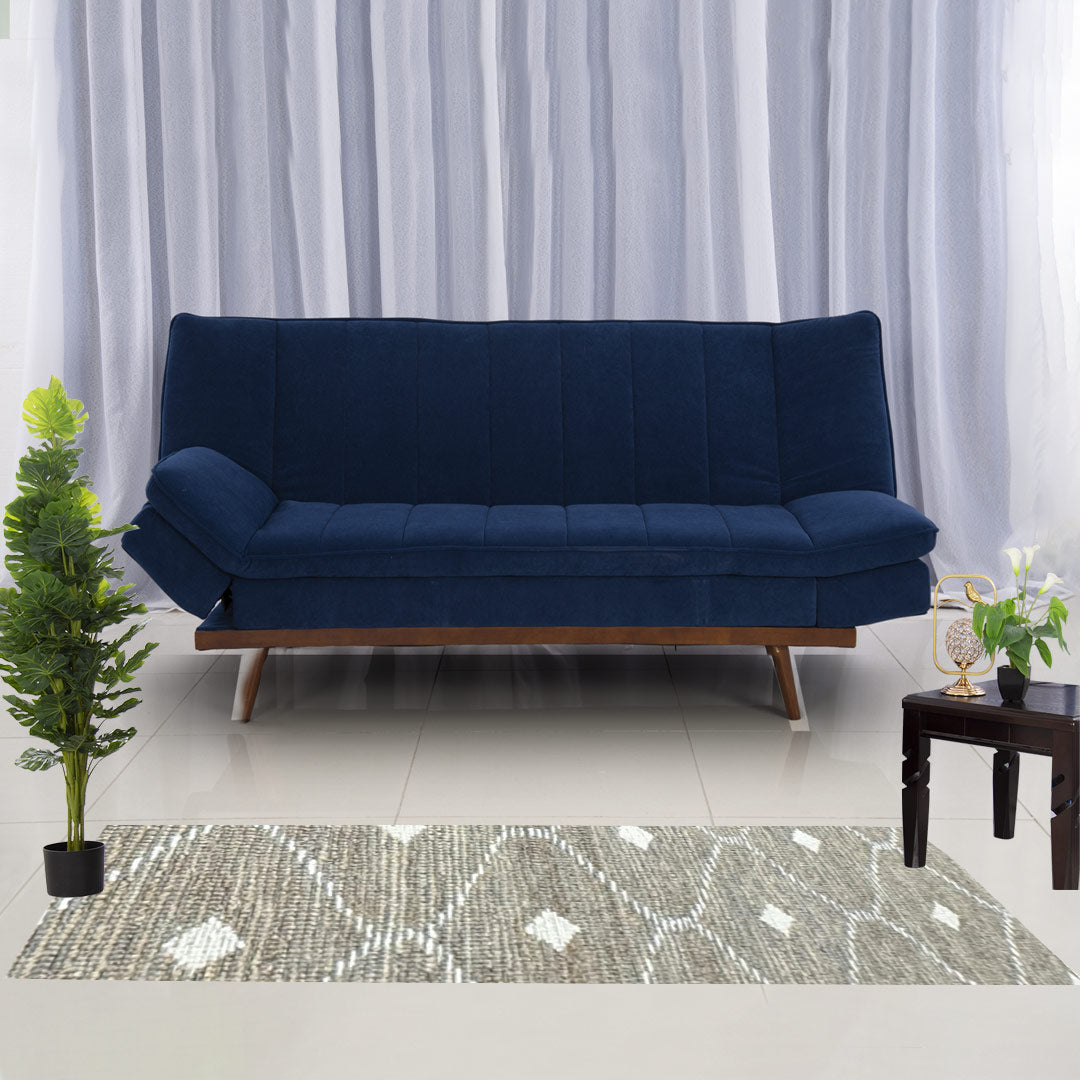 Heritage Hues Handknotted Wool & Jute Rug