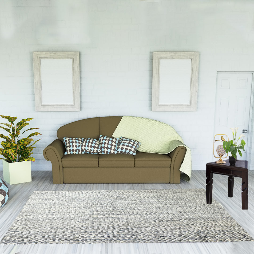 Heritage Hues Handknotted Wool & Jute Rug