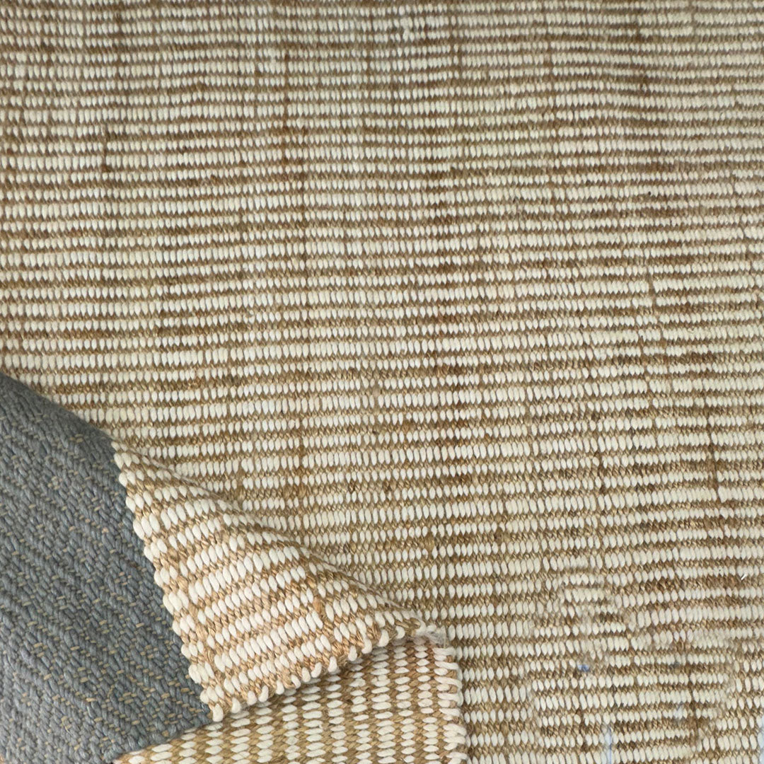 Heritage Hues Handknotted Wool & Jute Rug