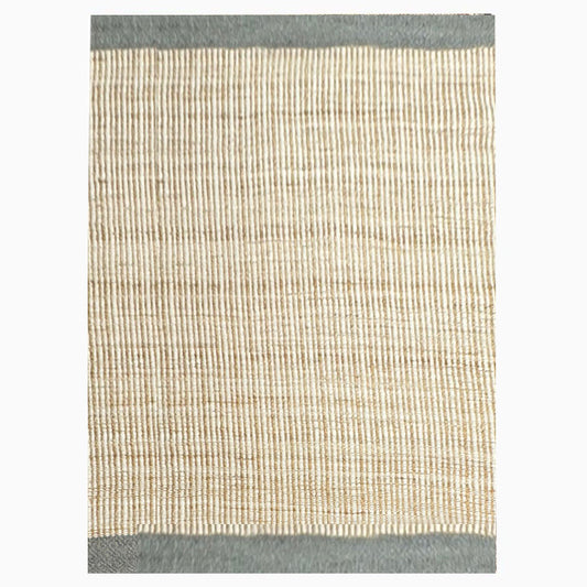 Heritage Hues Handknotted Wool & Jute Rug