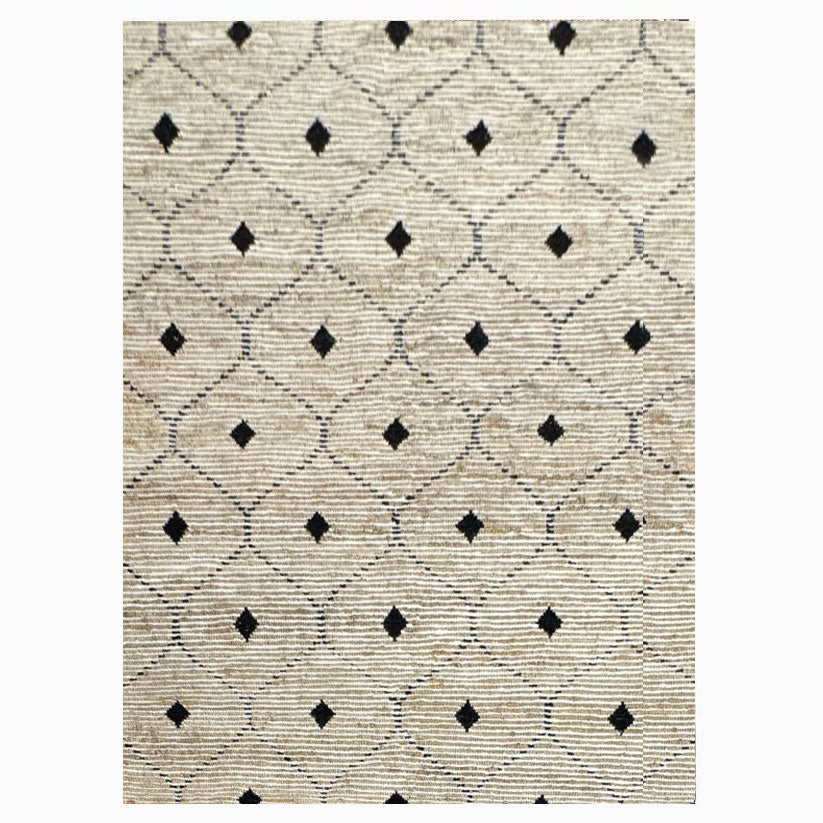 Heritage Hues Handknotted Wool & Jute Rug