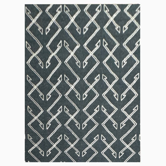 Heritage Hues Handknotted Wool & Jute Rug