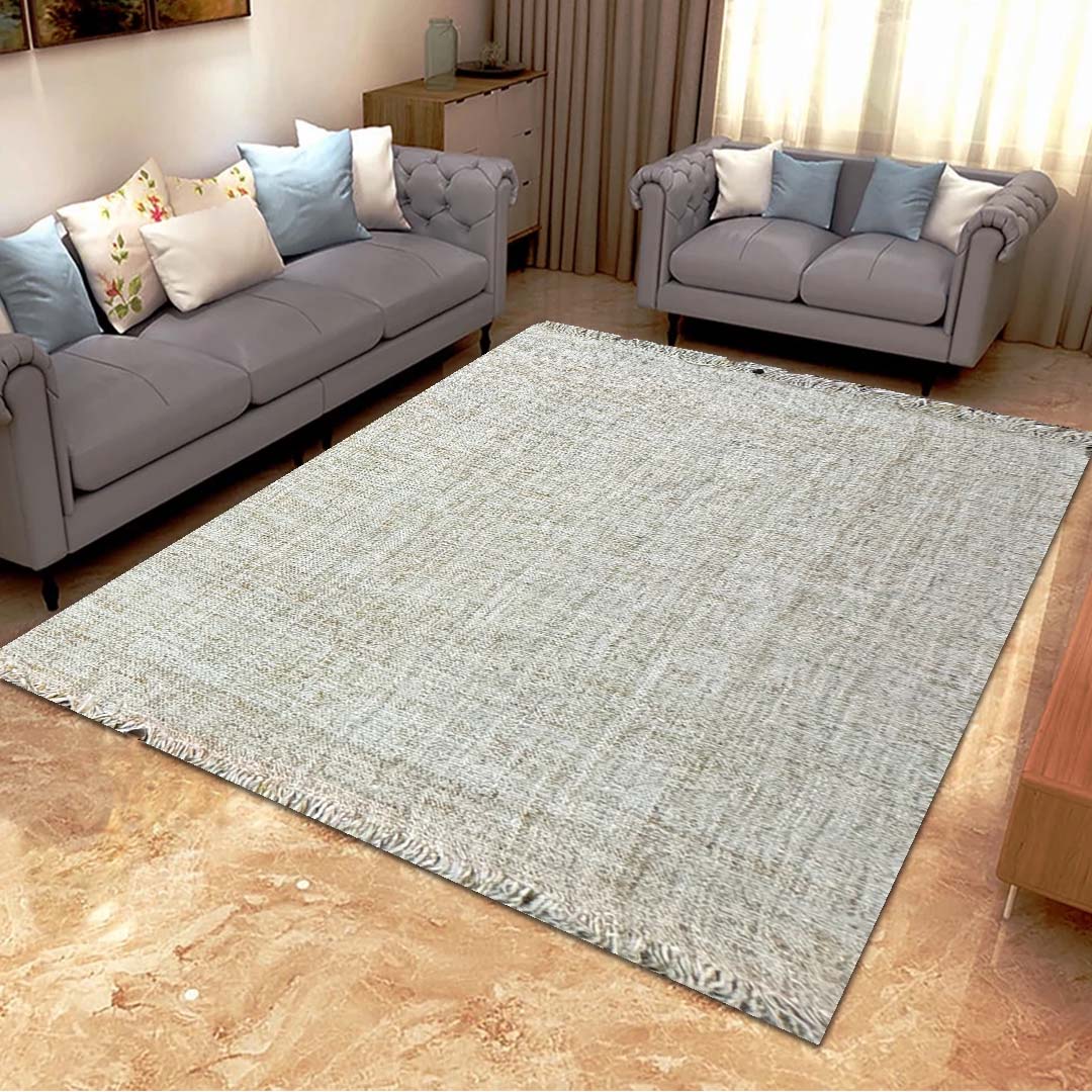 Heritage Hues Handknotted Wool & Jute Rug