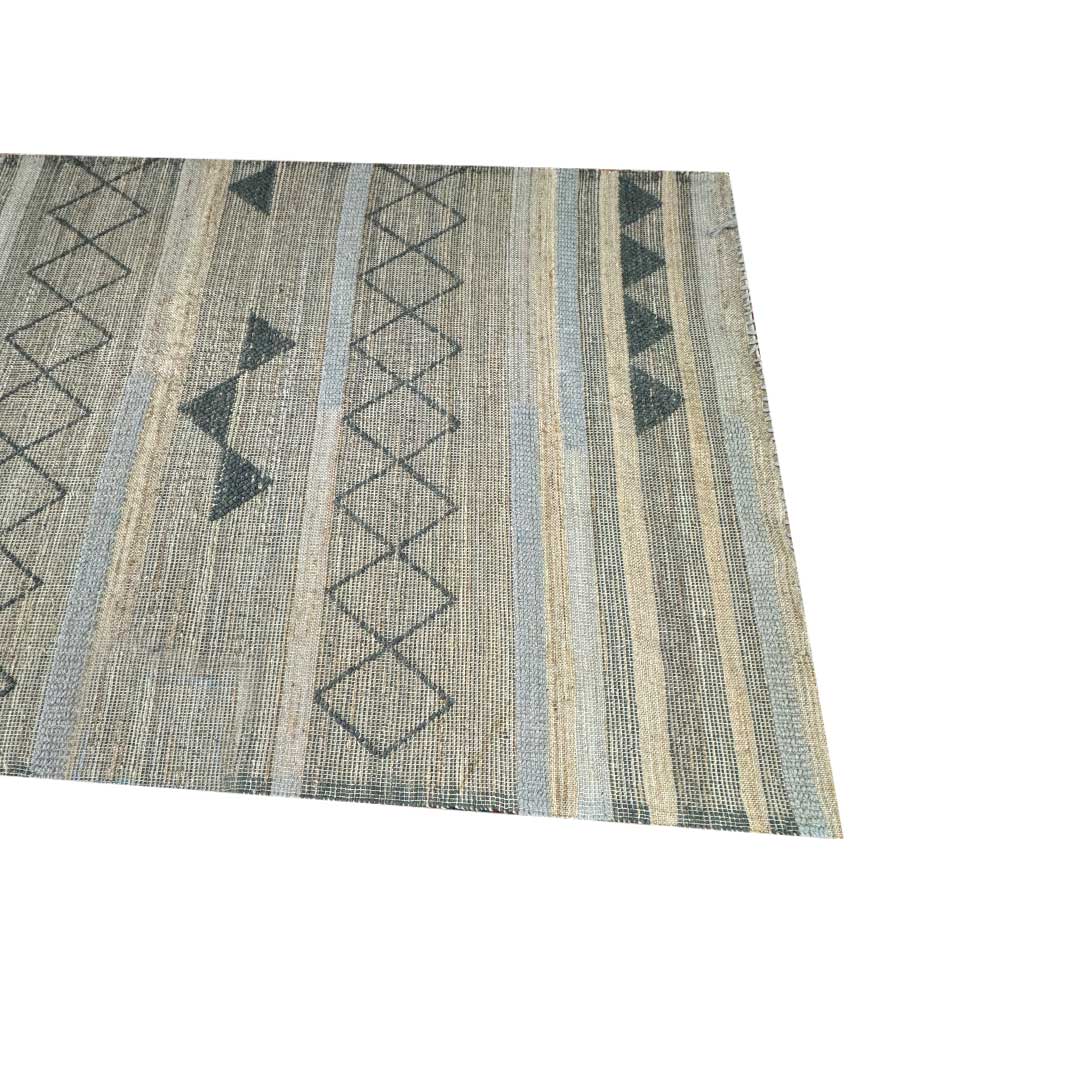 Earthy Elegance  Handknotted Jute & Wool Rug