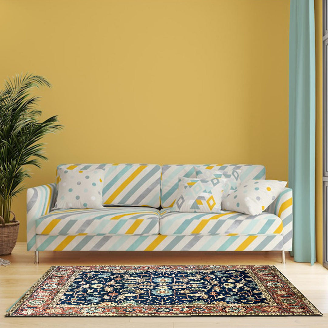 Heritage Hues Handknotted Wool Rug