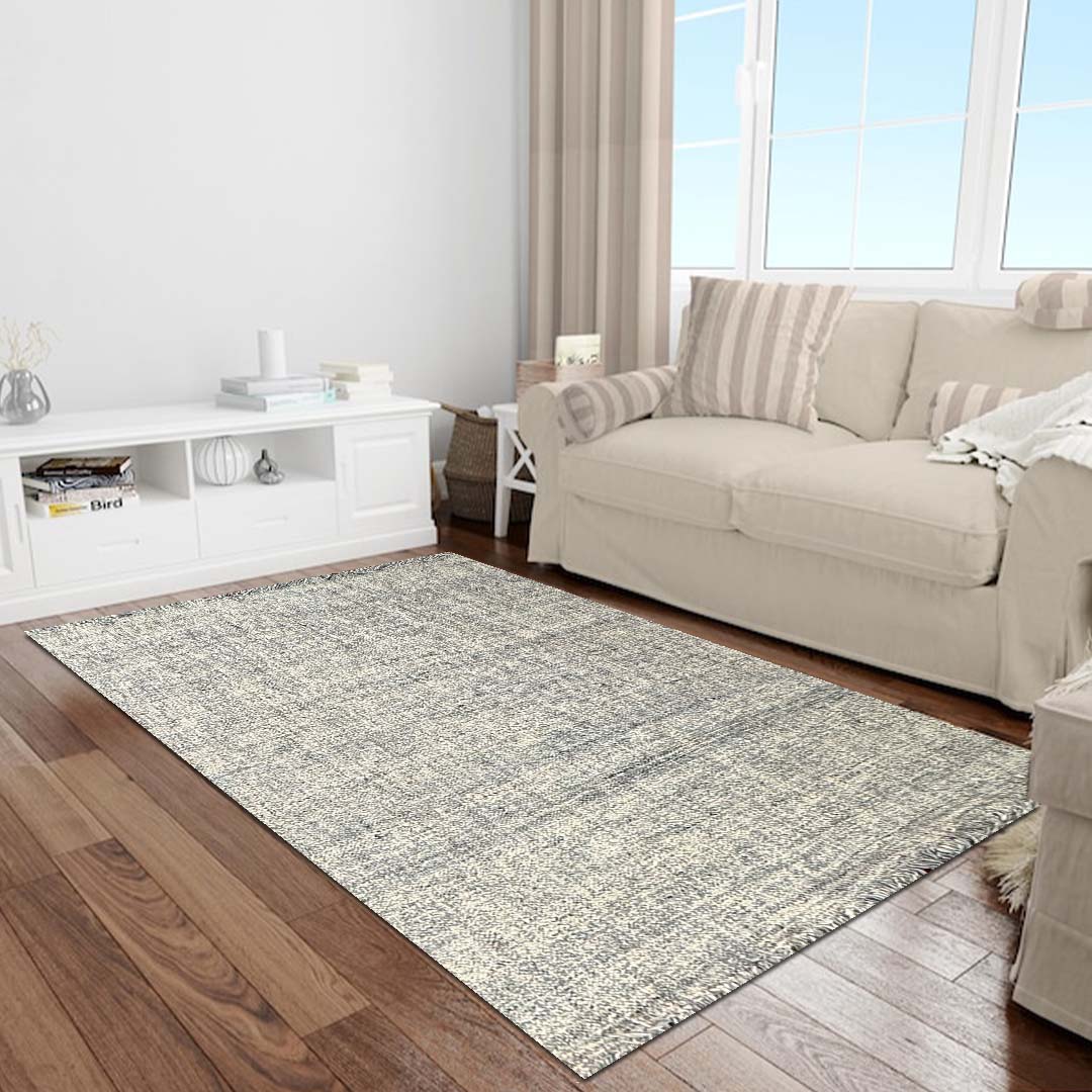 Heritage Hues Handknotted Wool & Jute Rug