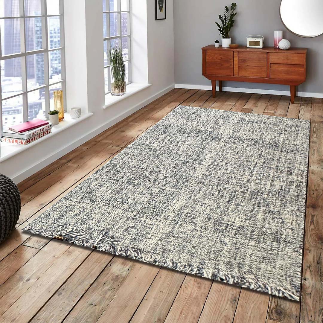 Heritage Hues Handknotted Wool & Jute Rug