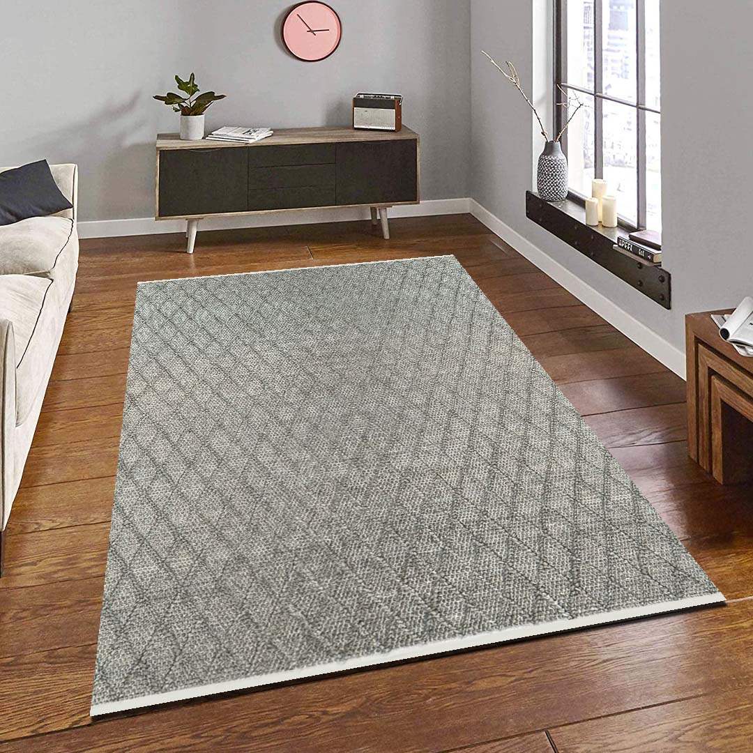 Heritage Hues Handknotted Jute & Cotton Rug