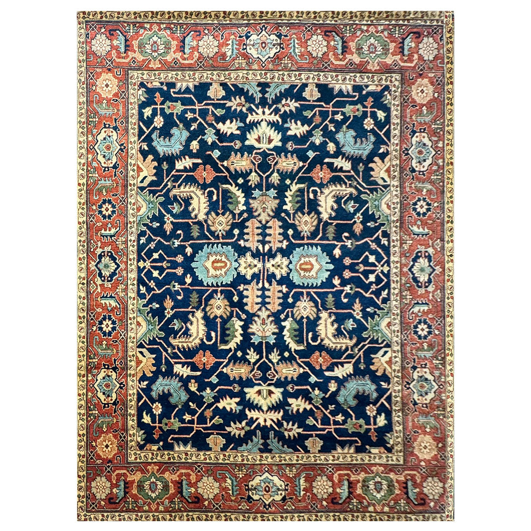 Heritage Hues Handknotted Wool Rug