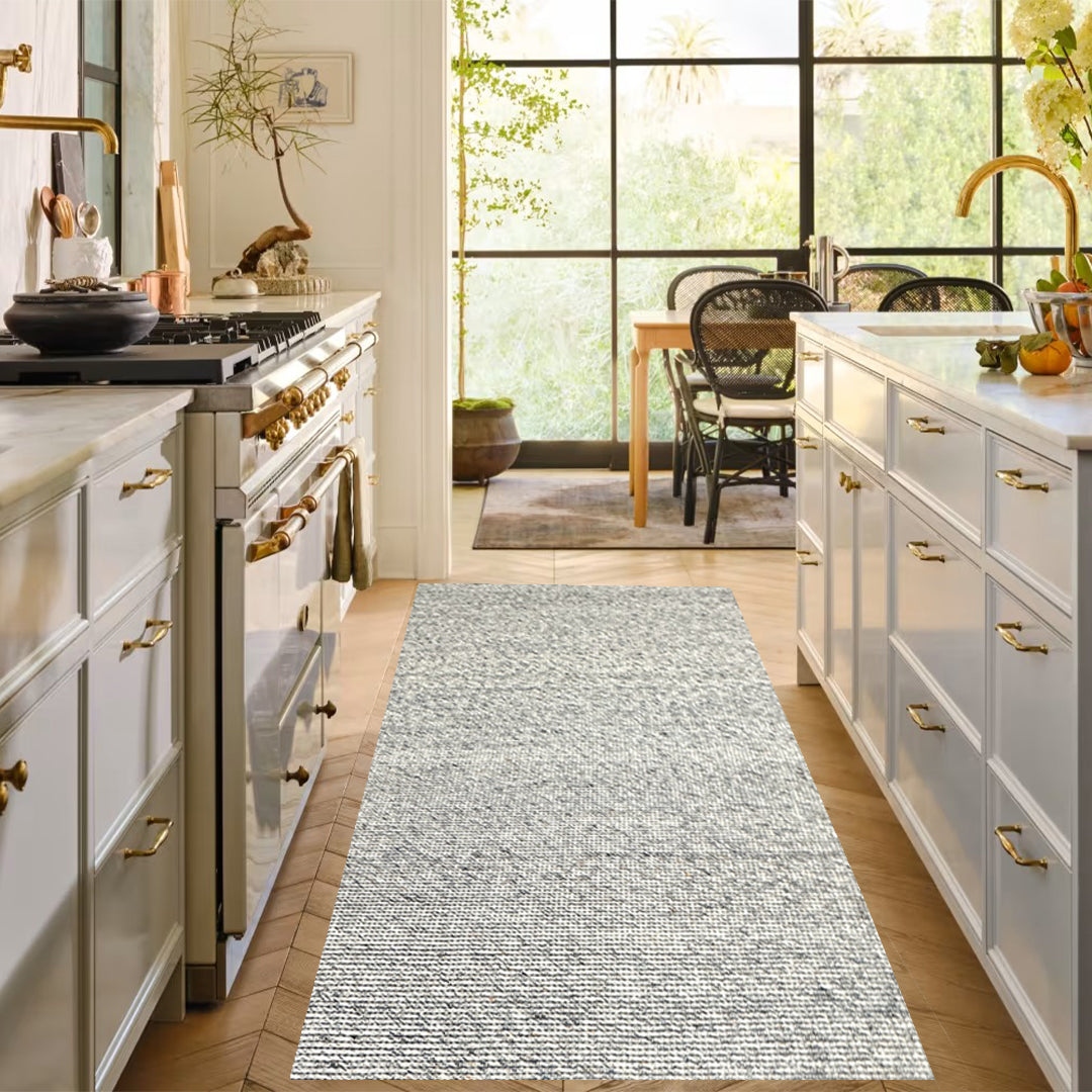 Woven Looms Handknotted Wool Rug