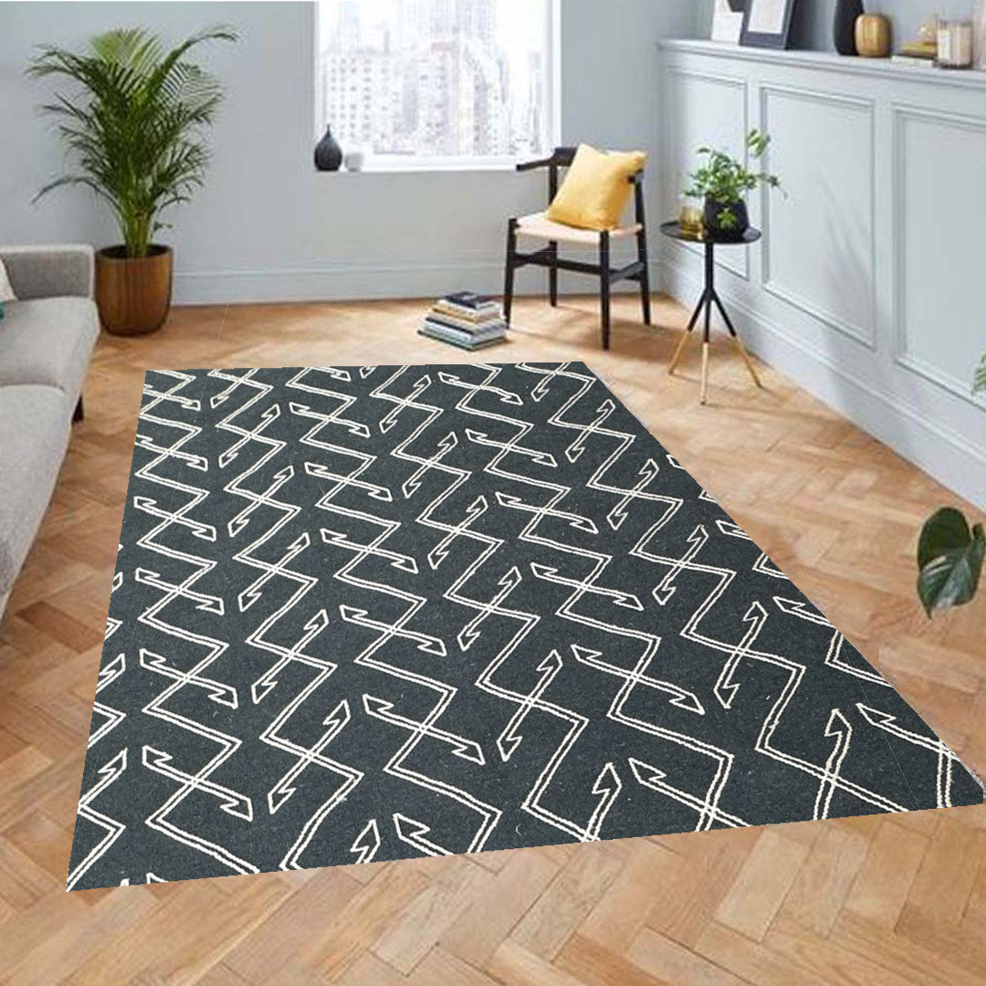 Heritage Hues Handknotted Wool & Jute Rug