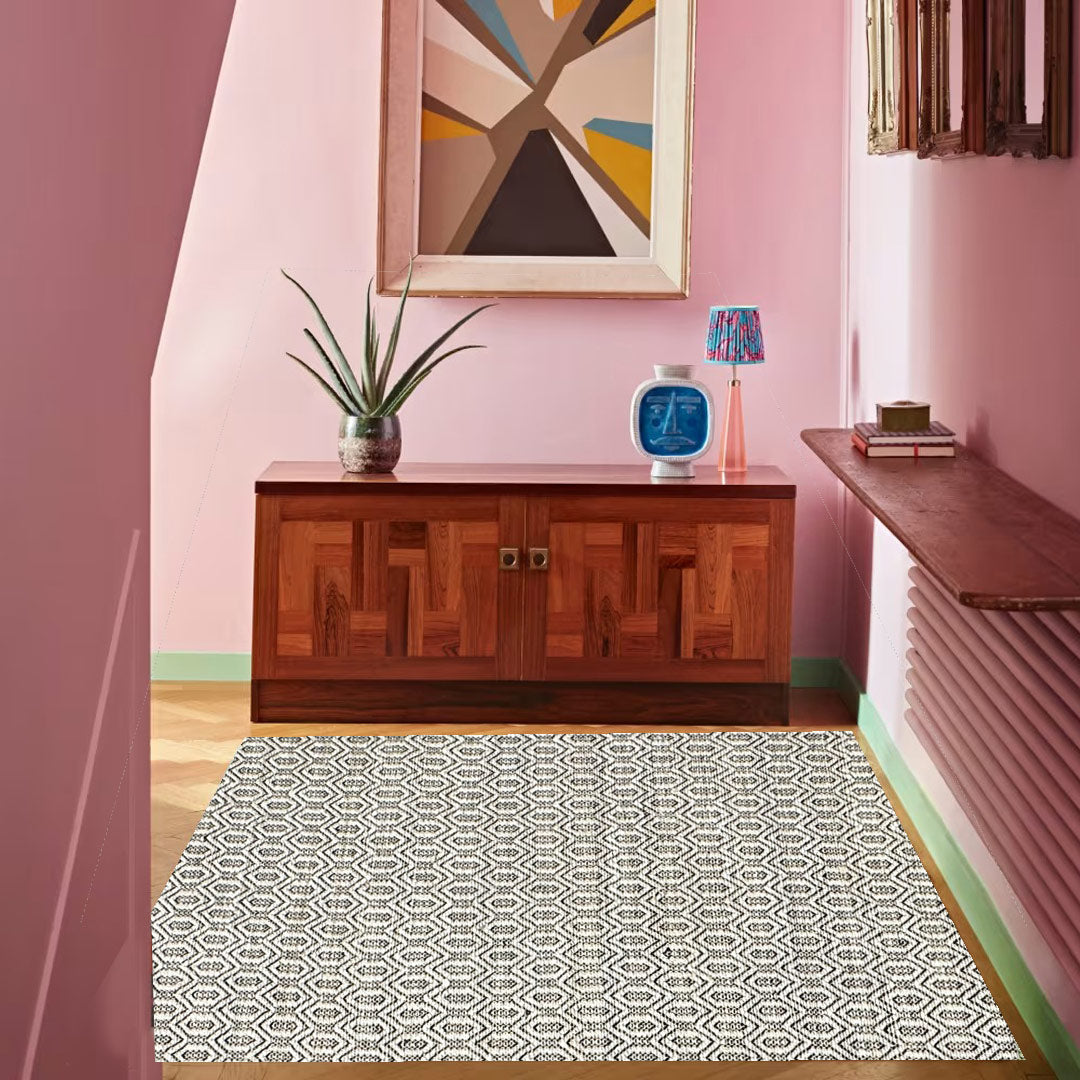 Heritage Hues Handknotted Wool & Jute Rug