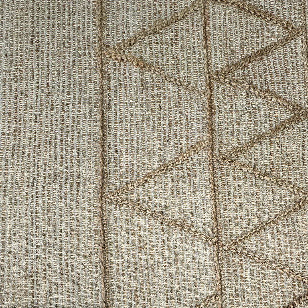Heritage Hues Handknotted Jute & Cotton Rug