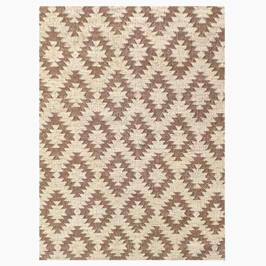 Earthy Elegance  Handknotted Jute Rug