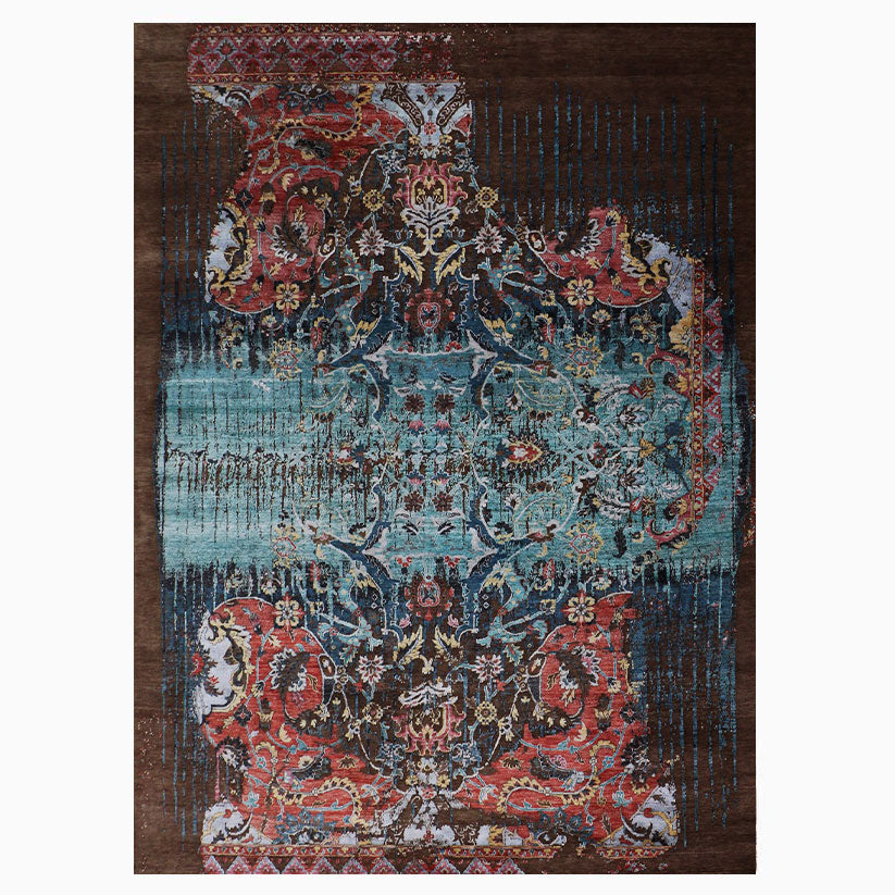 Artisan Weaves Handknotted Wool/Viscose Rug