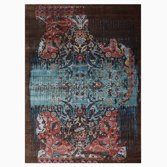 Artisan Weaves Handknotted Wool/Viscose Rug