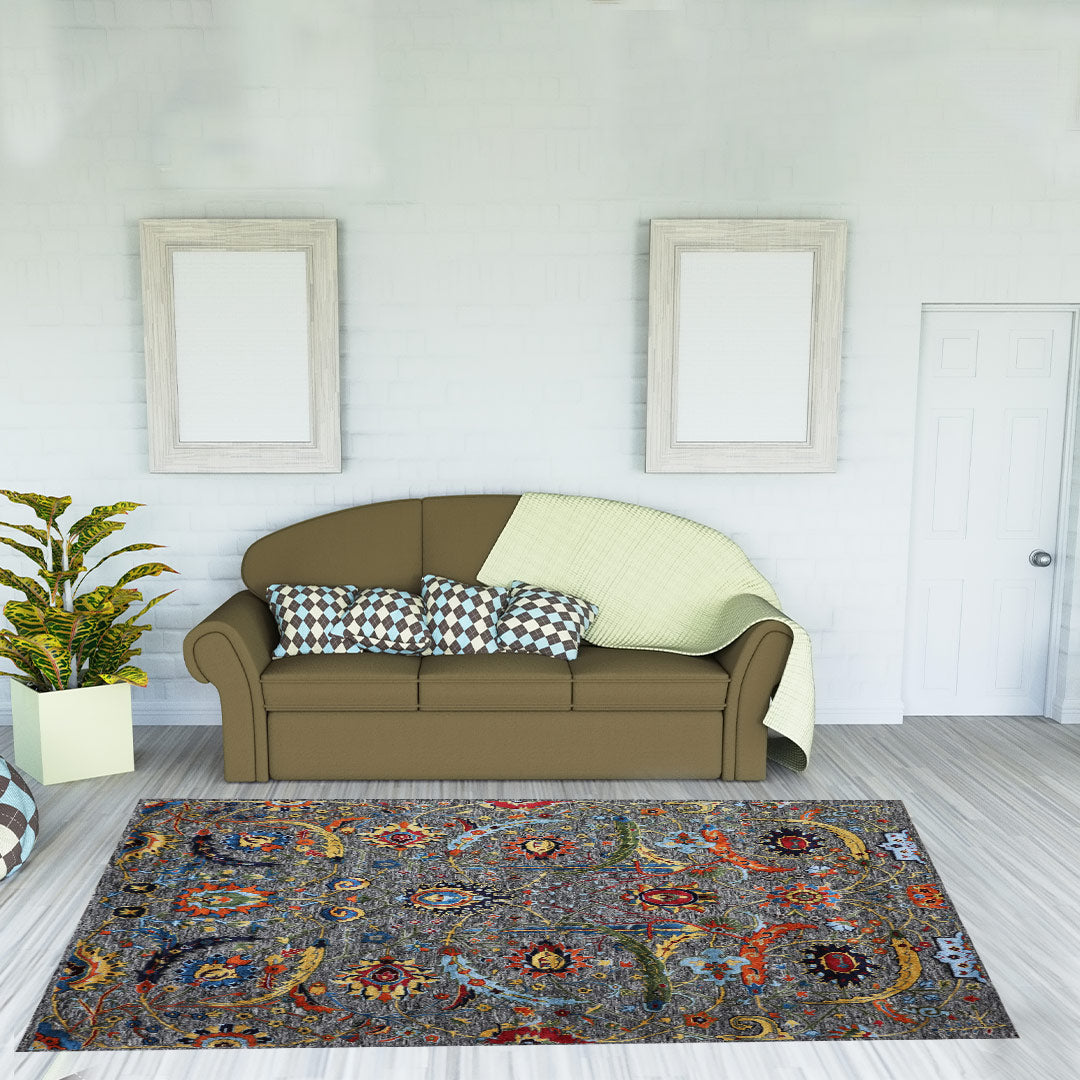 Harmonize Handtufted Hand Spun Wool/Viscose