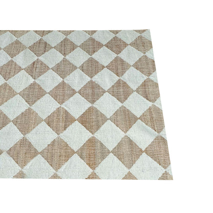 Earthy Elegance  Handknotted Jute Rug