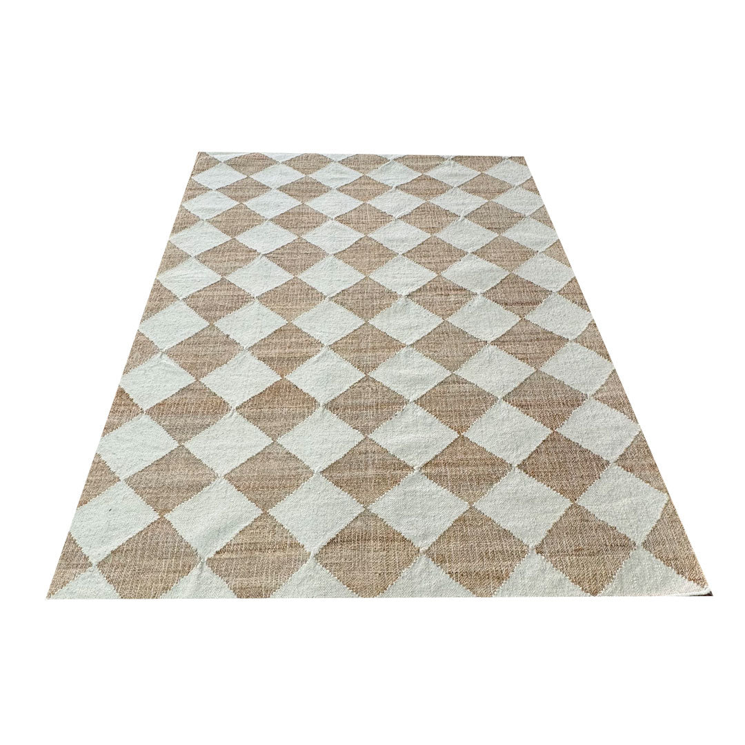 Earthy Elegance  Handknotted Jute Rug