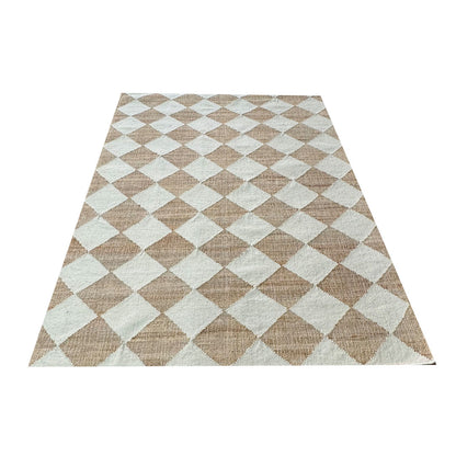 Earthy Elegance  Handknotted Jute Rug