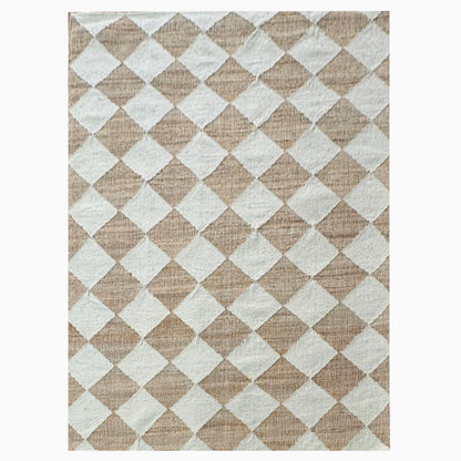 Earthy Elegance  Handknotted Jute Rug