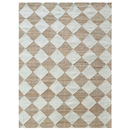 Earthy Elegance  Handknotted Jute Rug