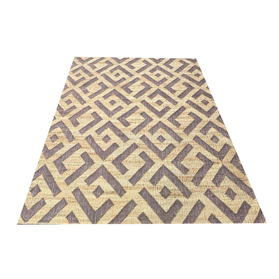 Earthy Elegance  Handknotted Jute Rug