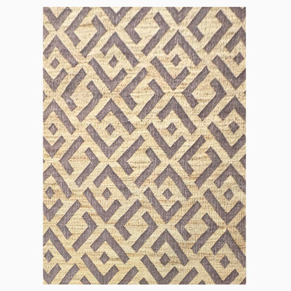 Earthy Elegance  Handknotted Jute Rug