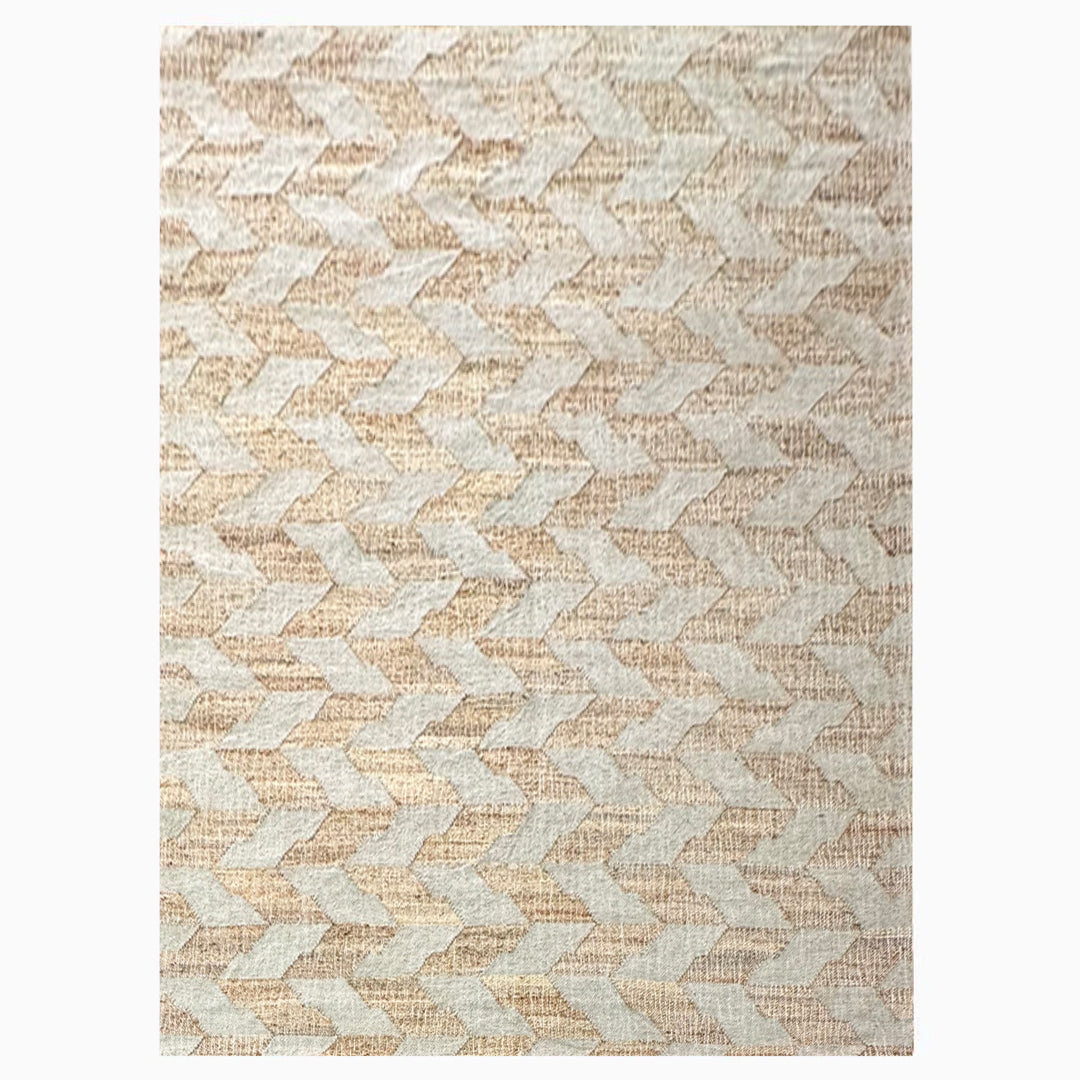 Earthy Elegance  Handknotted Jute Rug